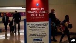 هشدارهای مرکز کنترل بیماری‌ها برای مسافران در فصل تعطیلات در فرودگاه شیکاگو