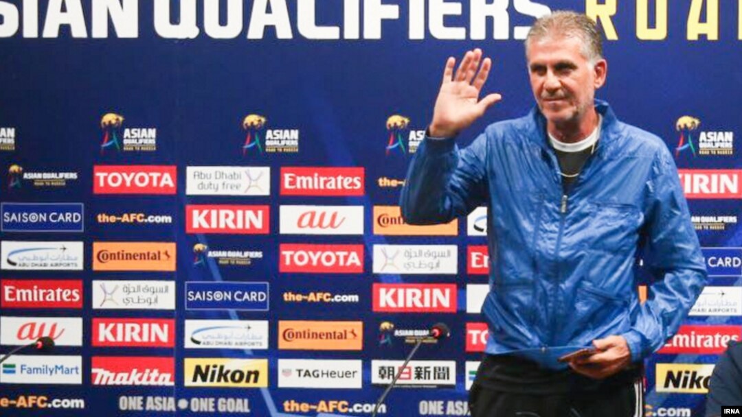 Carlos Queiroz, técnico do Irão