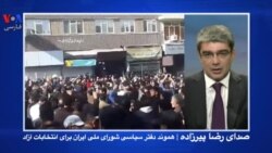 رضا پیرزاده: حمایت بین المللی می‌تواند مردم ایران را به ادامه مبارزات دلگرم کند