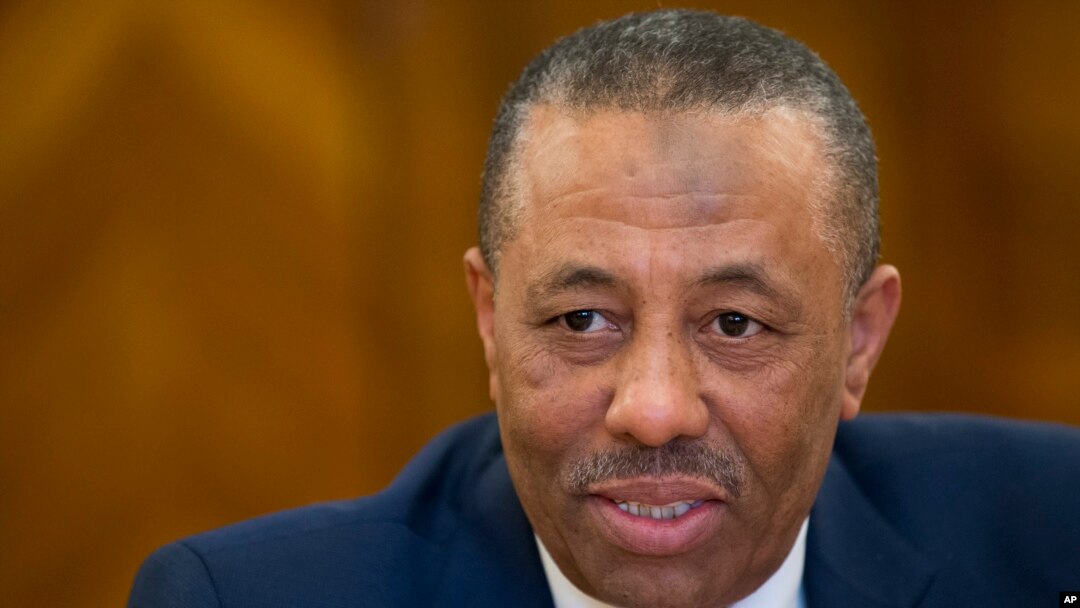 Perdana Menteri Libya Abdullah al-Thinni.