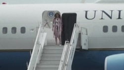 U.S. First Lady Melania Trump in Ghana