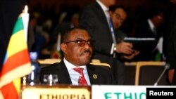 Waziri Mkuu wa Ethiopia Hailemariam Desalegn 