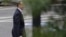 Deputy Attorney General Rod Rosenstein leaves the White House in Washington Sept. 27, 2018. The White House daily schedule for U.S. President Donald Trump for Sept. 27 did not include a meeting with Rosenstein.